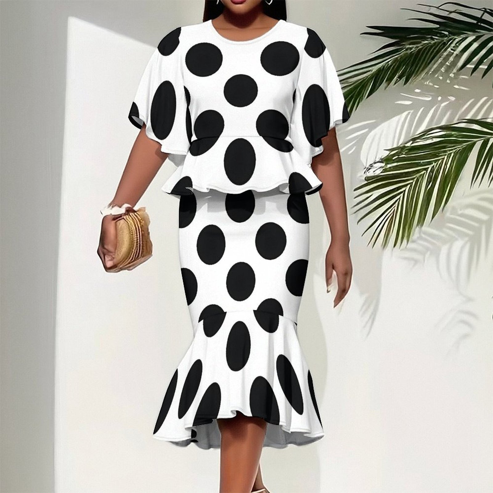 Summer Clothing Bundle - Conjunto de Duas Peças Feminino Elegante