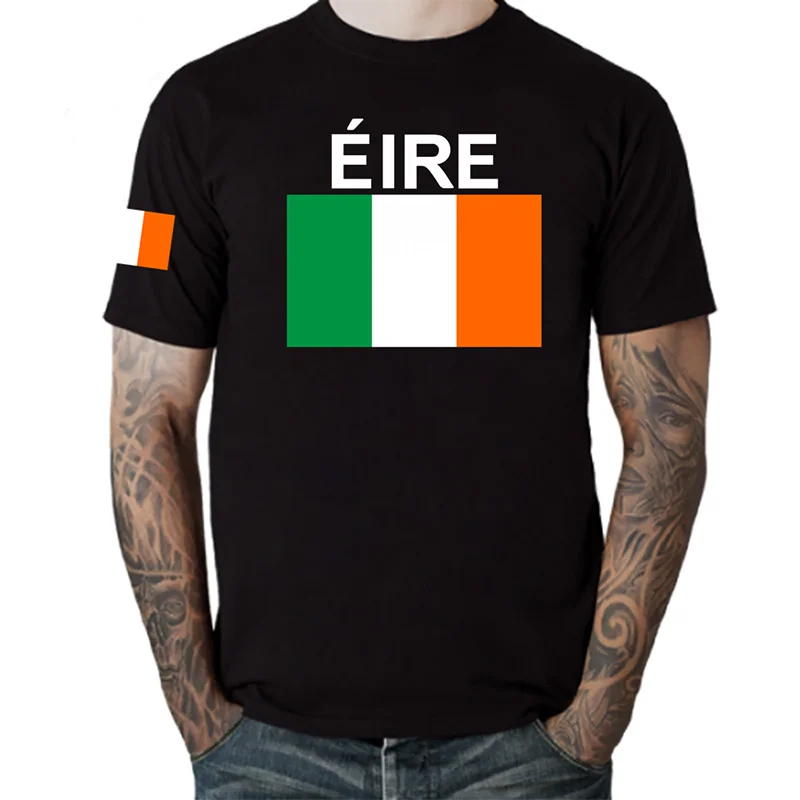 Ireland Summer Clothing - Eire irlanda camiseta masculina legal moda