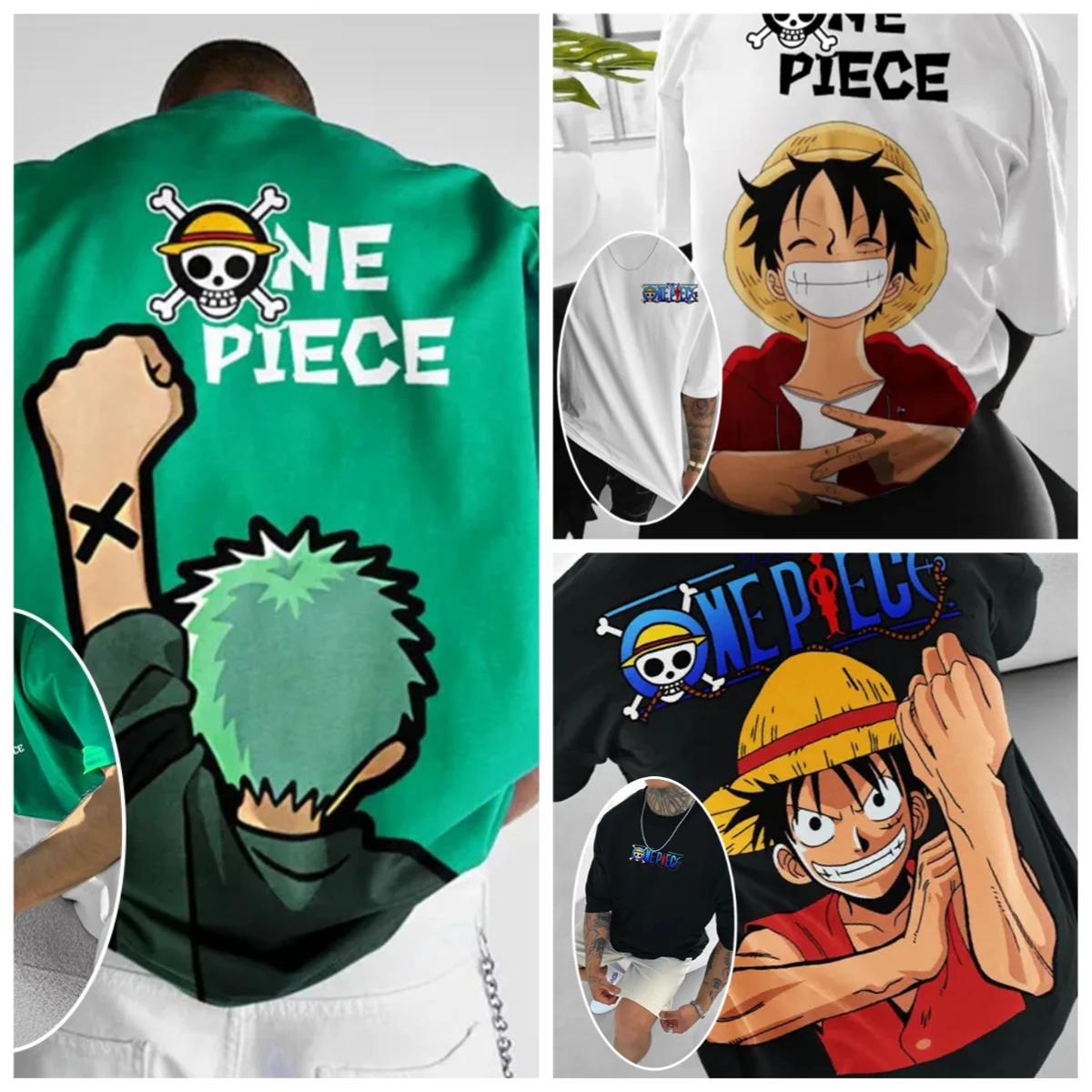 Summer Clothing Trends 2025 - Uma peça luffy zoro 2025 verão