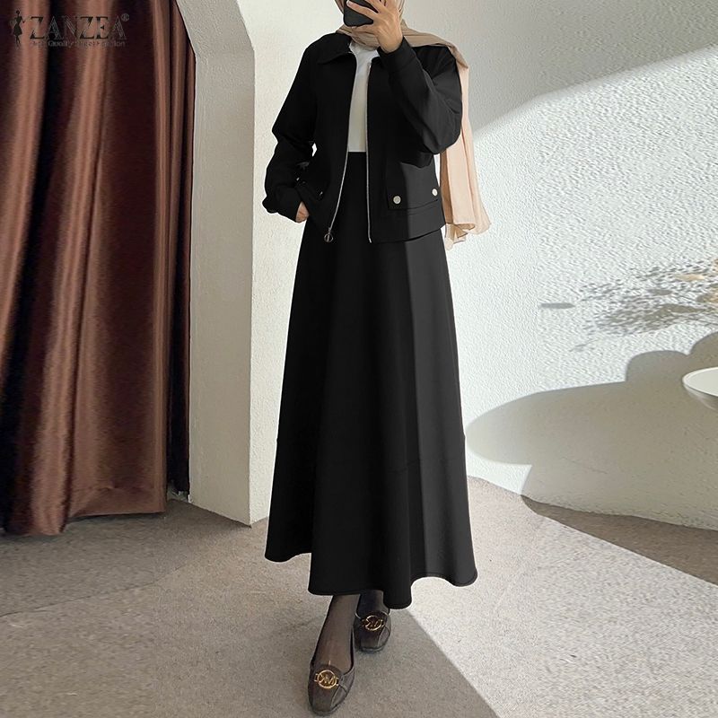 Summer Clothing Hijab - Moda Modesta Feminina: Conjuntos de Saia