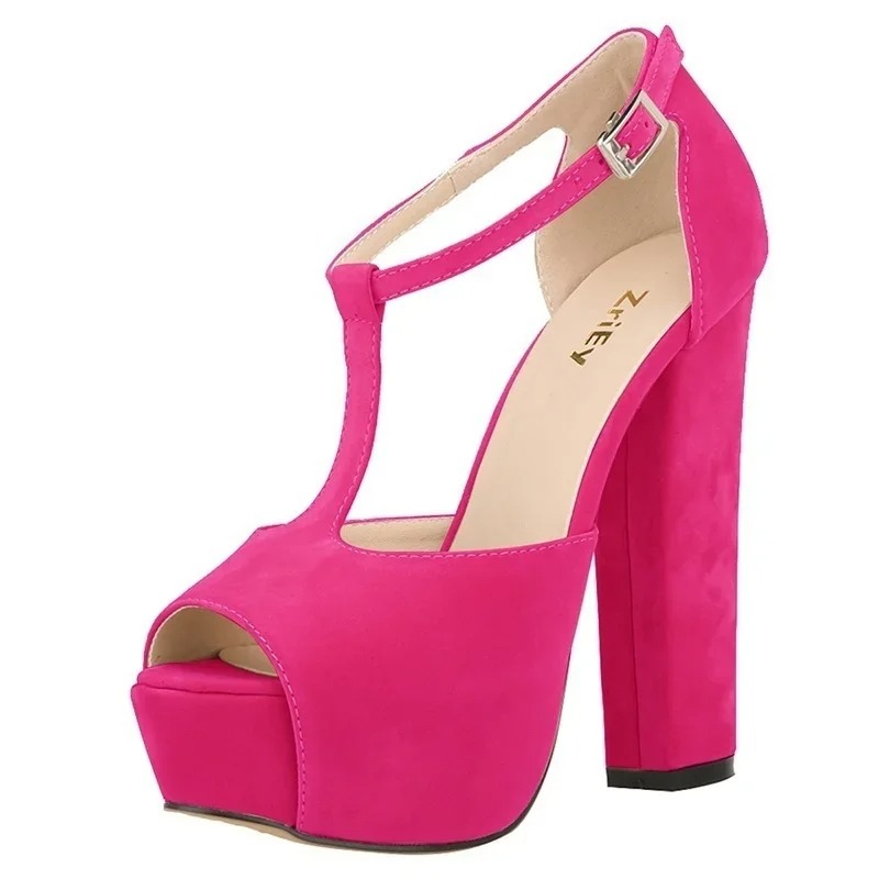 Summer Closet - Sandálias femininas verão sexy mostrar peep
