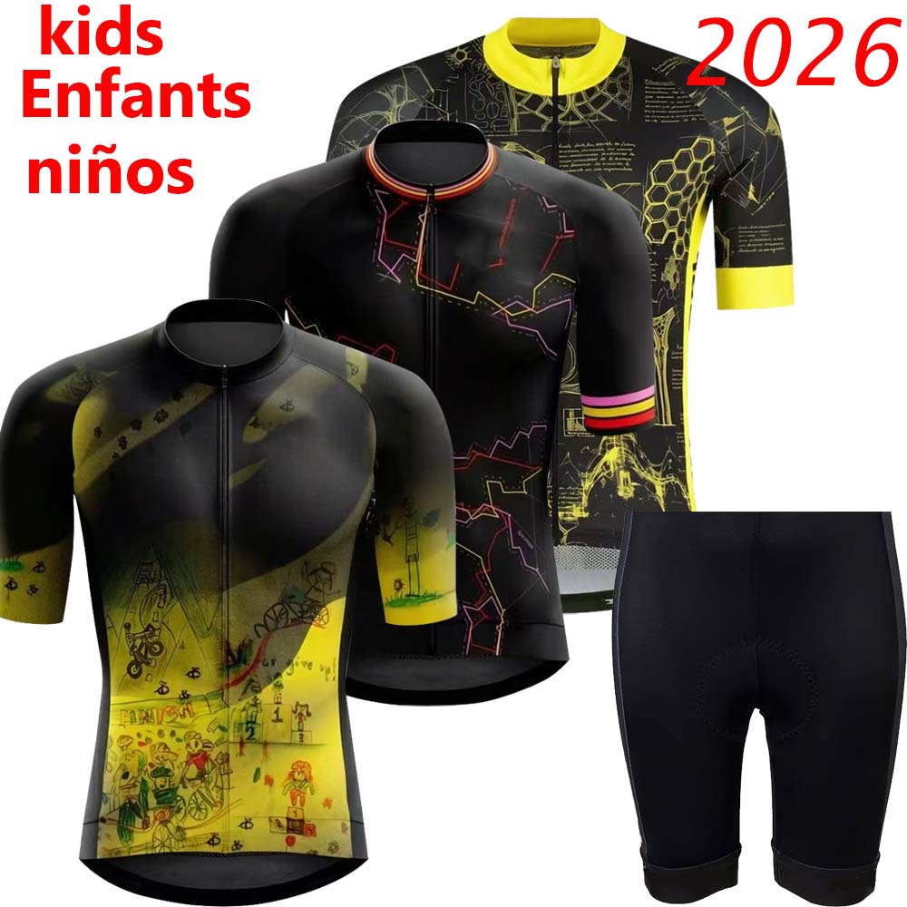 Summer Clothing Kids Sale - Conjunto de Camisa de Ciclismo Infantil