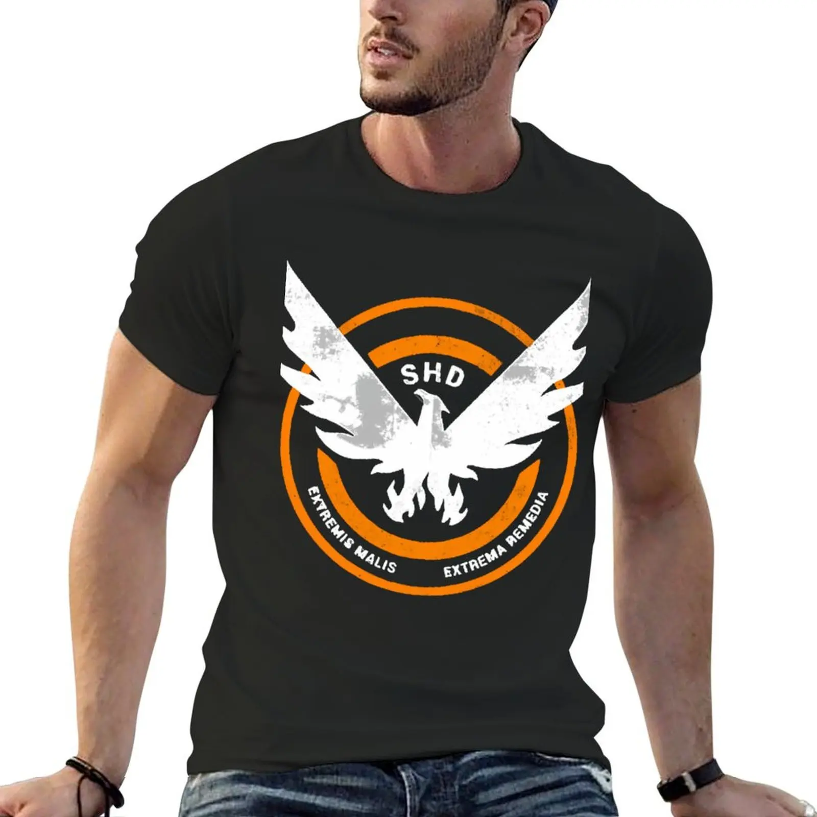 Summer Grunge Clothing - Camiseta The Division Shd Grunge Logo