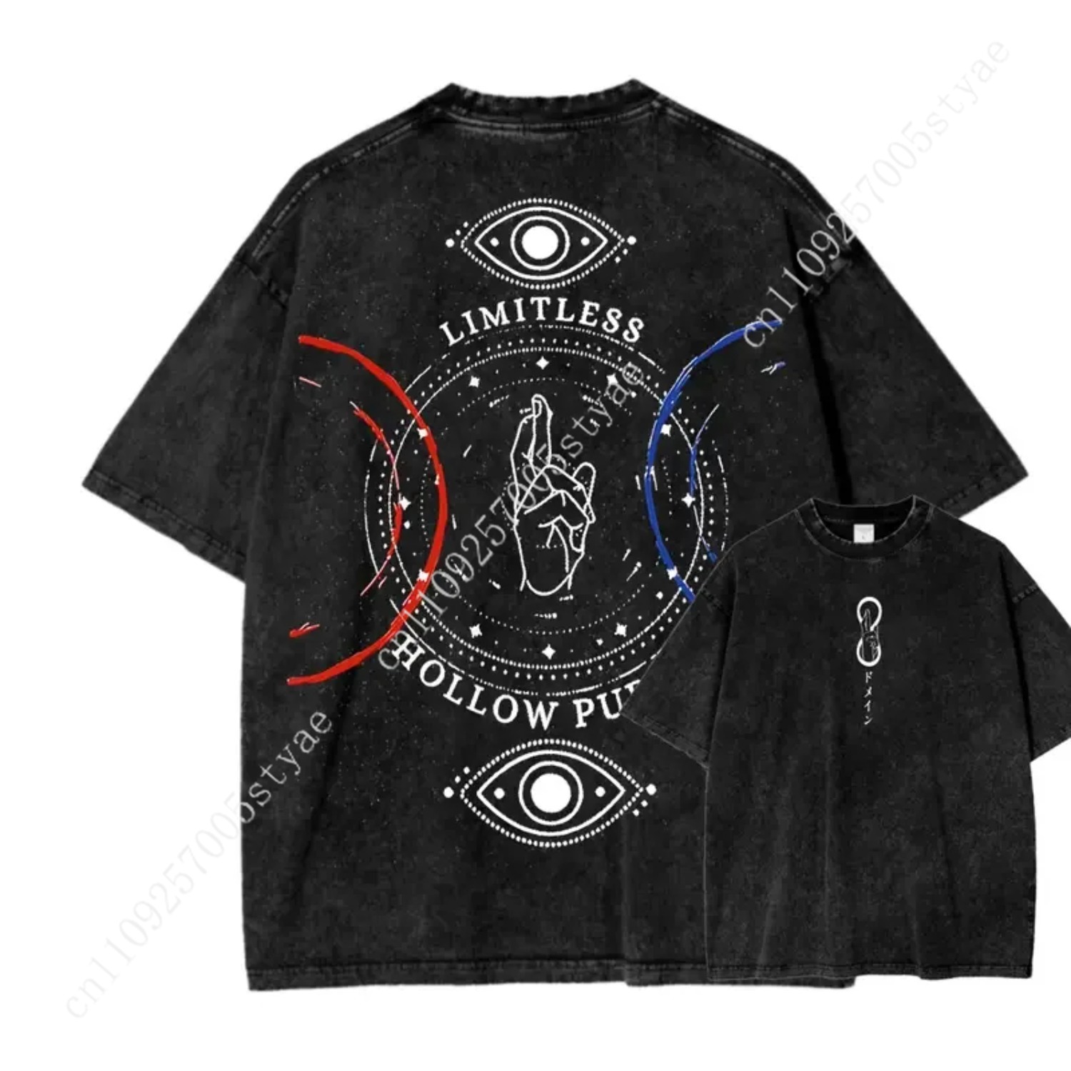 Summer Quilt - Camiseta Estampada Anime Gojo Satoru para
