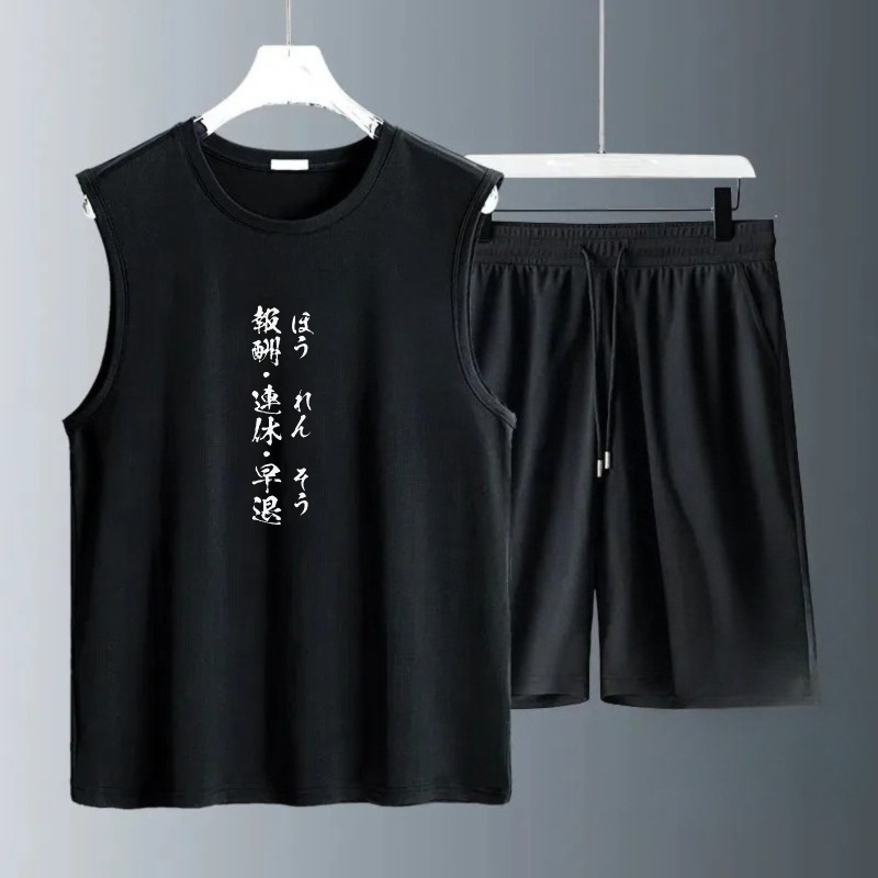 Summer Knit Clothing - Conjuntos de Camisetas Regata Masculinas 2026