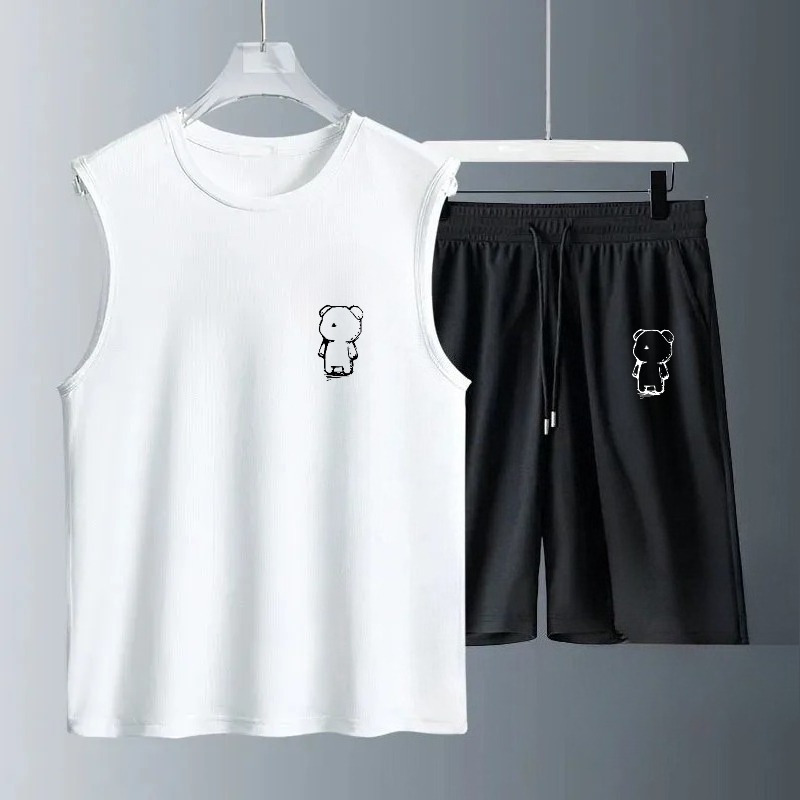 Summer Knit Clothing - Conjuntos de Regatas Masculinas Verão 2026,