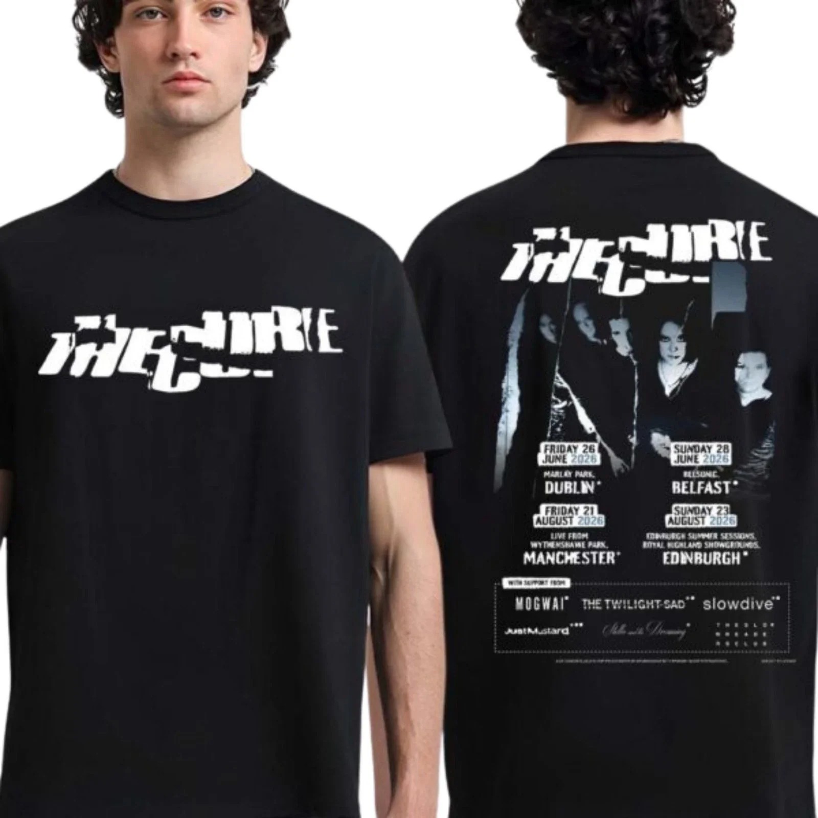 Summer Clothing Women Uk - Camiseta Estampada The Cure 2026 UK
