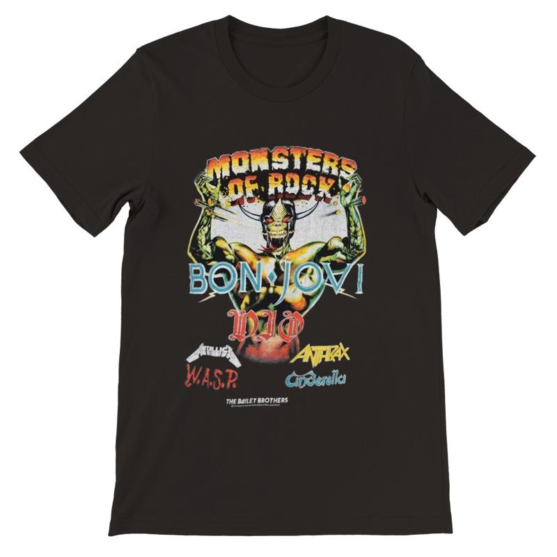 Summer Clothing Uk - Camiseta Monsters Of Rock Donington Park