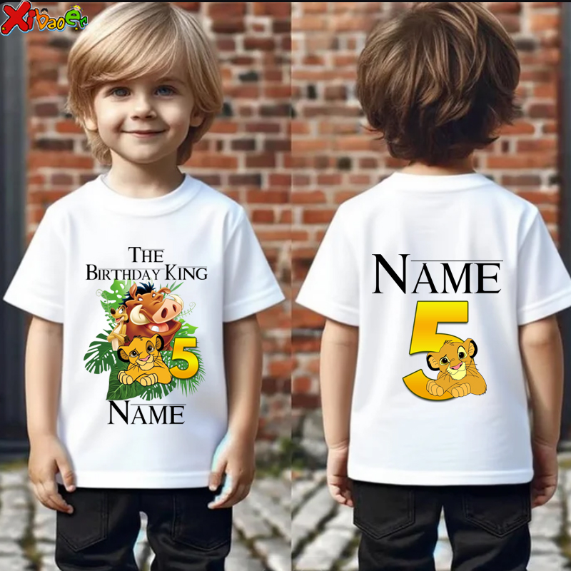 Summer Clothing For Baby Boy - Aniversário menino camisas 5th crianças combinando