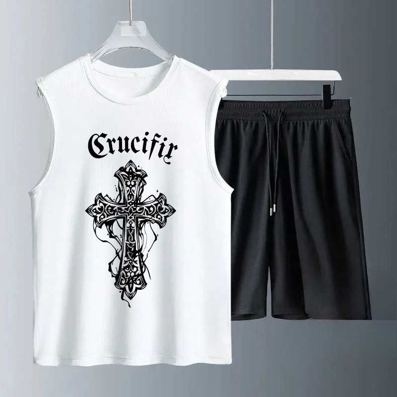 Summer Knit Clothing - Conjuntos de Regatas Masculinas Verão 2026,