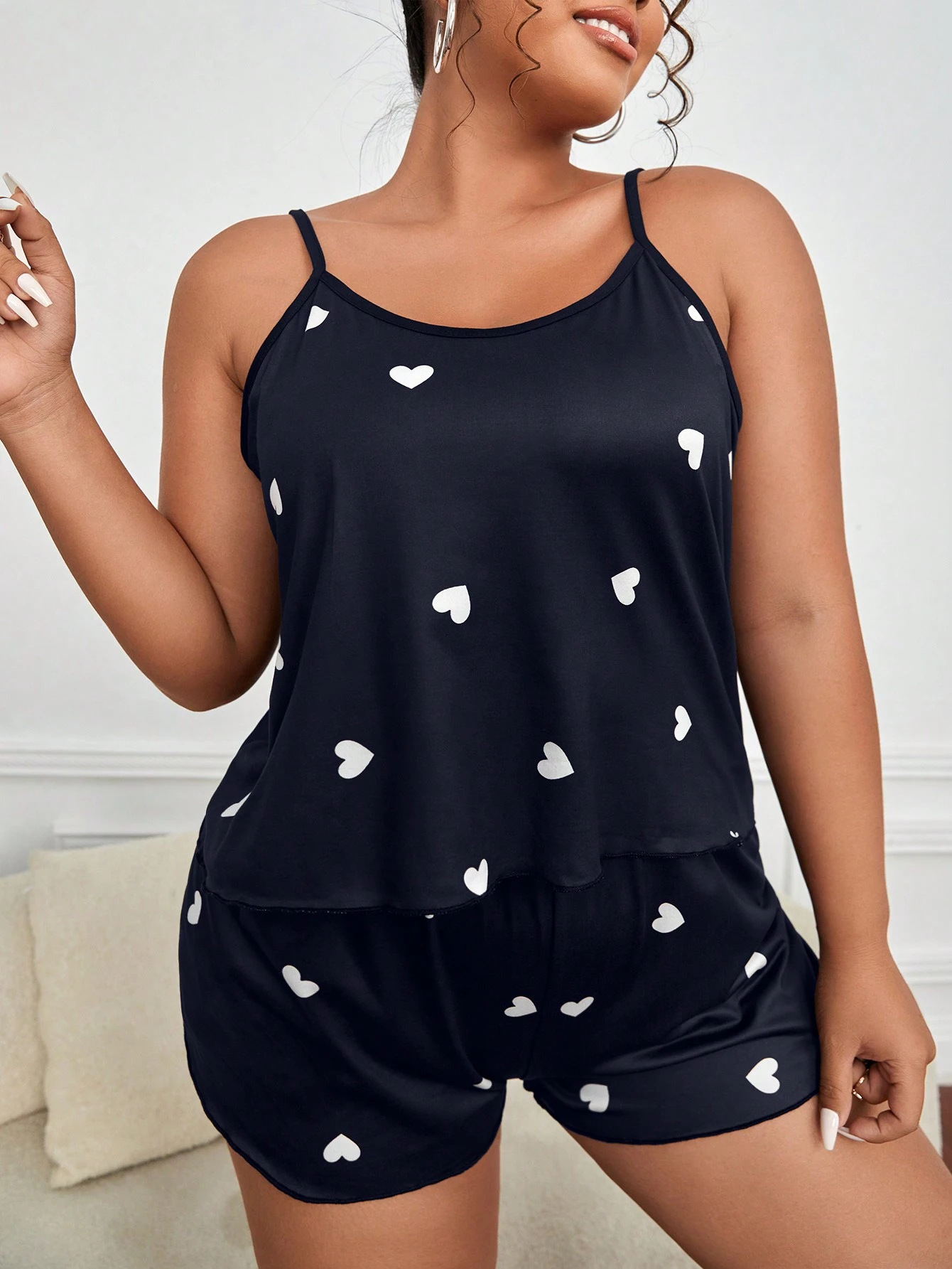 Summer Clothing Essentials - Conjunto de pijamas femininos, 2 peças,