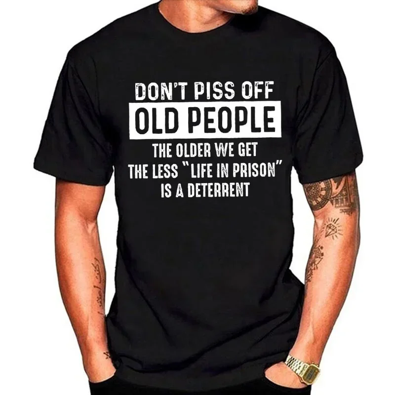 Summer Clothing Old Money - Não piscia pessoas velhas engraçado masculino