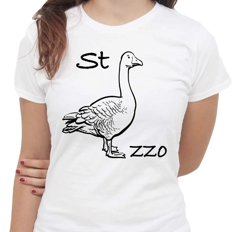 Summer Clothing Images - Image ganso rebus camiseta engraçado camisa