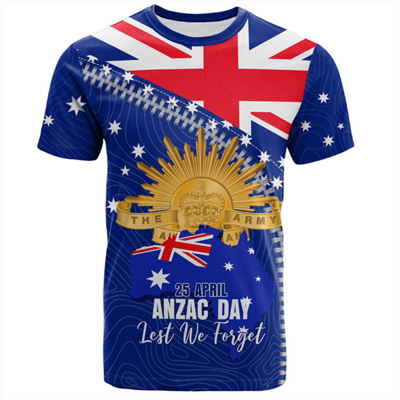 Summer Clothing Women Australia - Austrália camisetas gráficas masculinas 3d impressão
