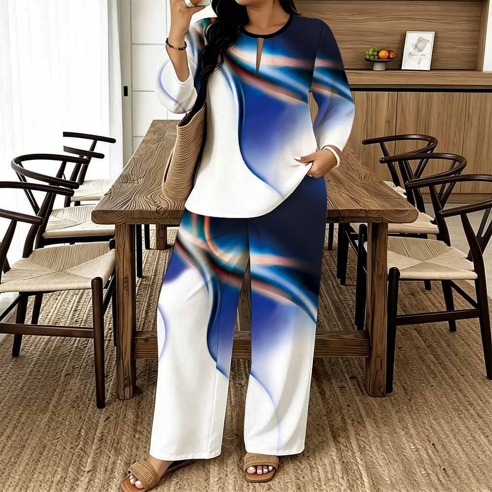 Conjunto Casual Feminino de Du - Summer Clothing Bundle avaliação e preço