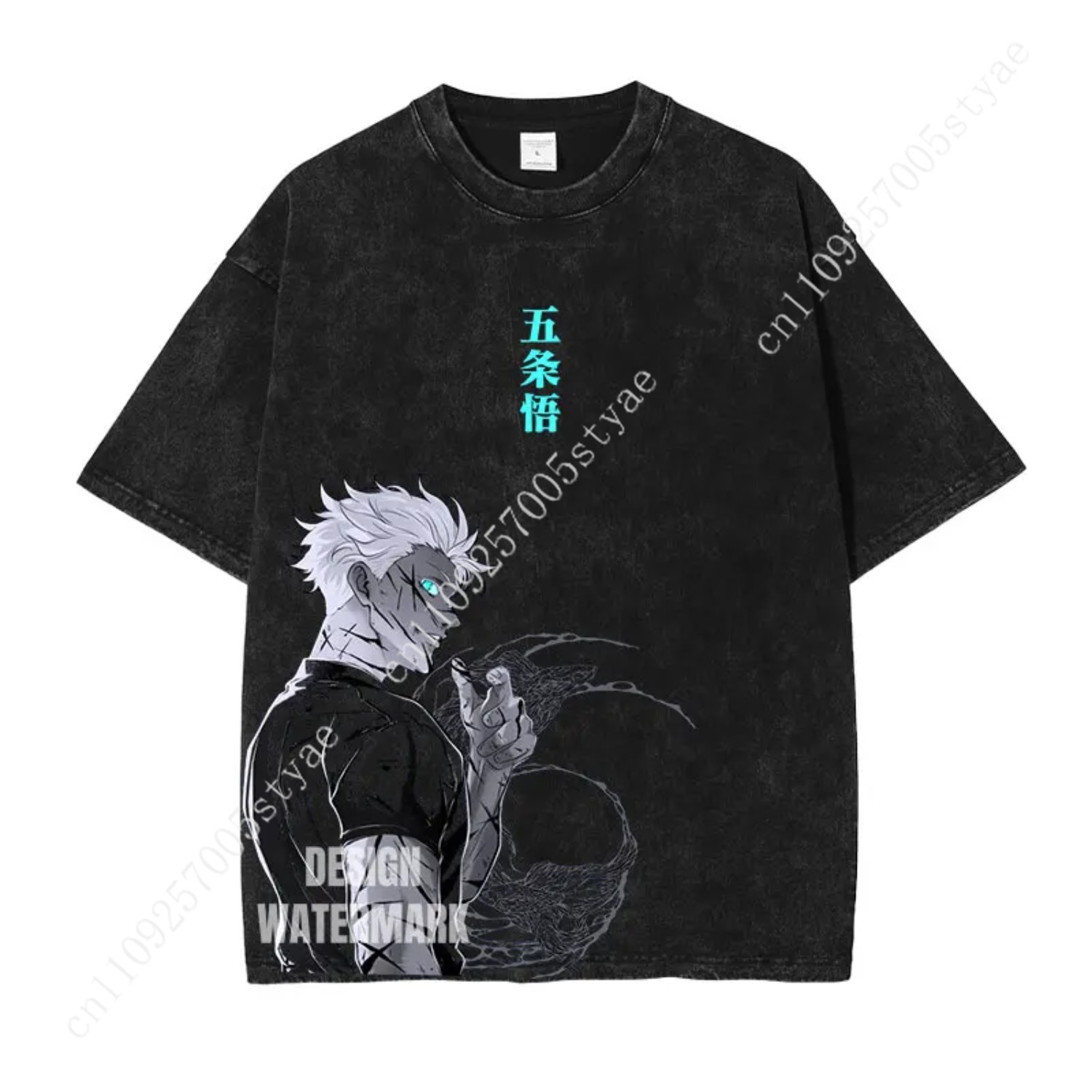 Camiseta Gráfica Gojo Satoru,  - Summer Quilt avaliação e preço