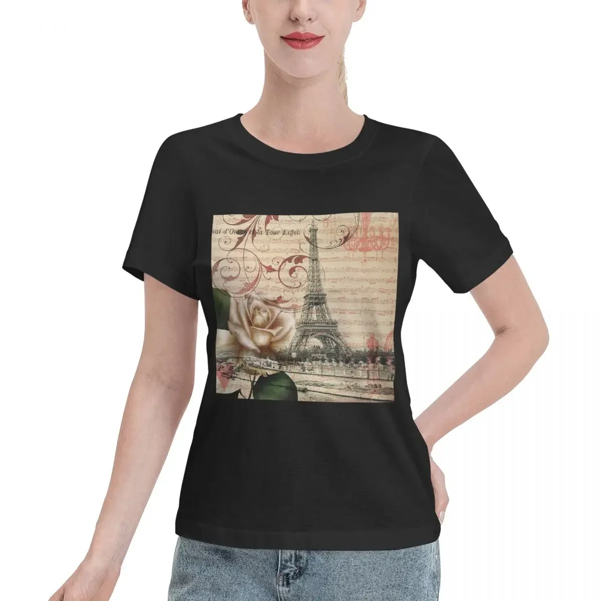 Camiseta feminina Dark Academi - Summer Clothing In Paris avaliação e preço