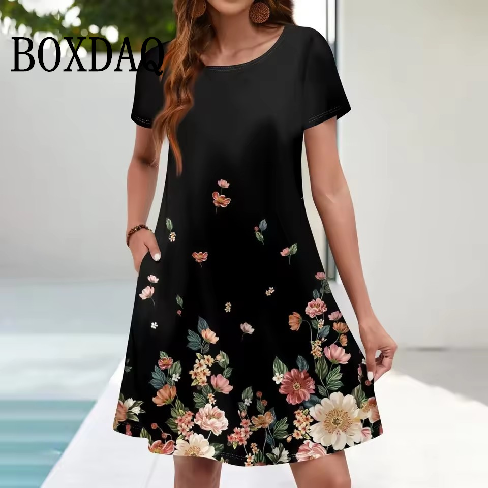 Vestido de verão casual femini - Summer Upf Clothing avaliação e preço