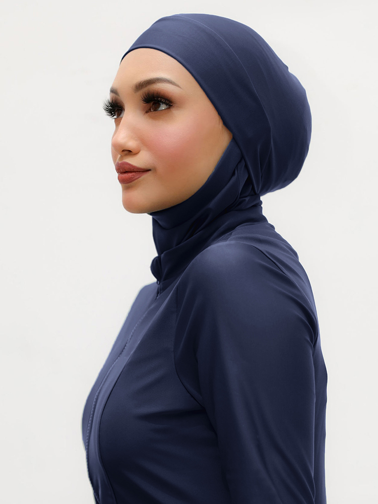 Muçulmano simples natação banh - Summer Clothing Hijab avaliação e preço