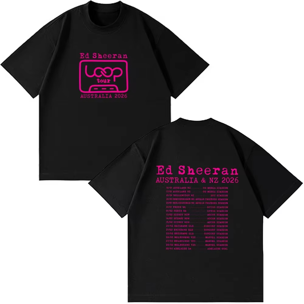 Camisetas de Verão Ed Sheeran  - Summer Clothing Women Australia avaliação e preço