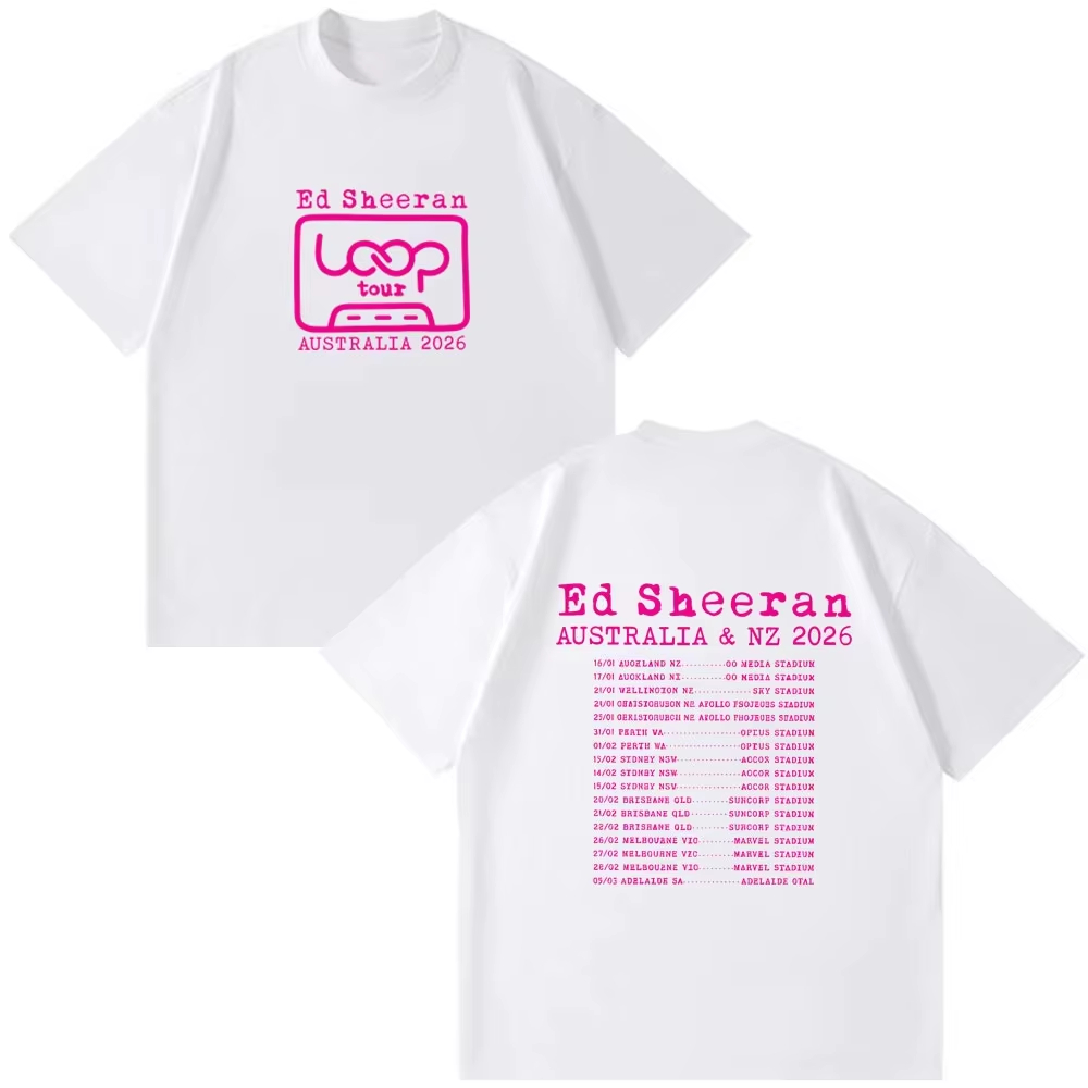 Camisetas de Verão Ed Sheeran  - Summer Clothing Women Australia avaliação e preço