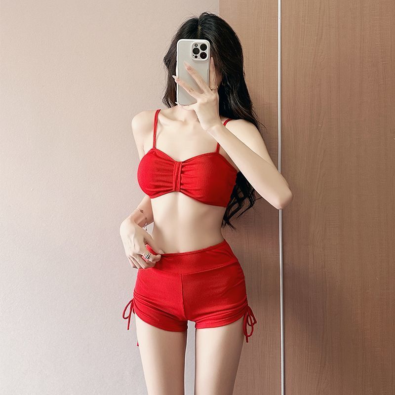 Conjunto de biquíni feminino d - Bikini Set Push Up avaliação e preço