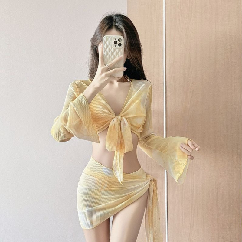 Conjunto de biquíni feminino d - Bikini Set Push Up avaliação e preço