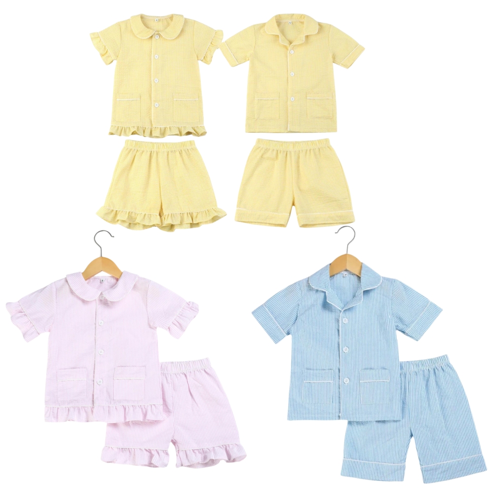 Atacado 1-12 anos crianças pij - Summer Clothing For Baby Boy avaliação e preço