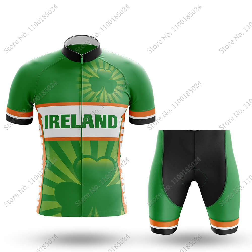 Nacional Ciclismo Jersey Set,  - Ireland Summer Clothing avaliação e preço
