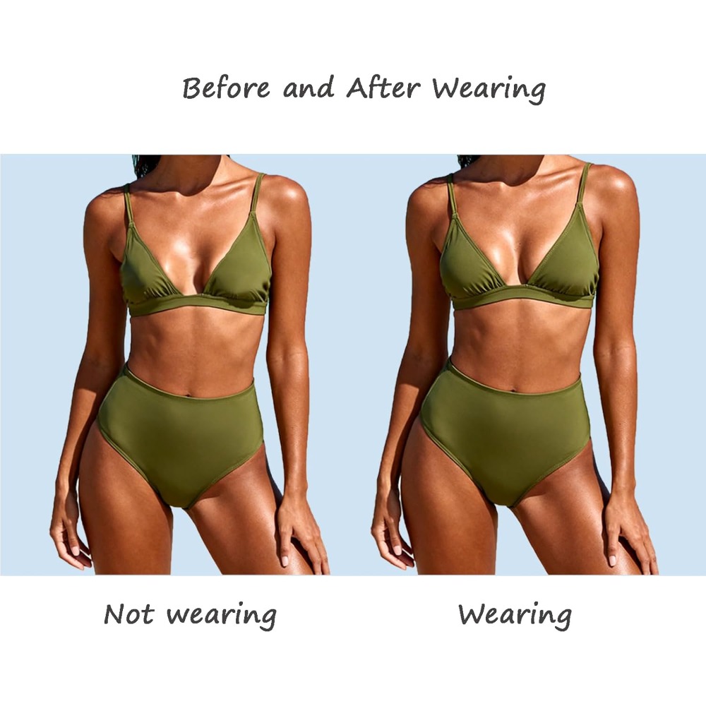 Almofadas Adesivas de Silicone - Bikini Set Push Up avaliação e preço