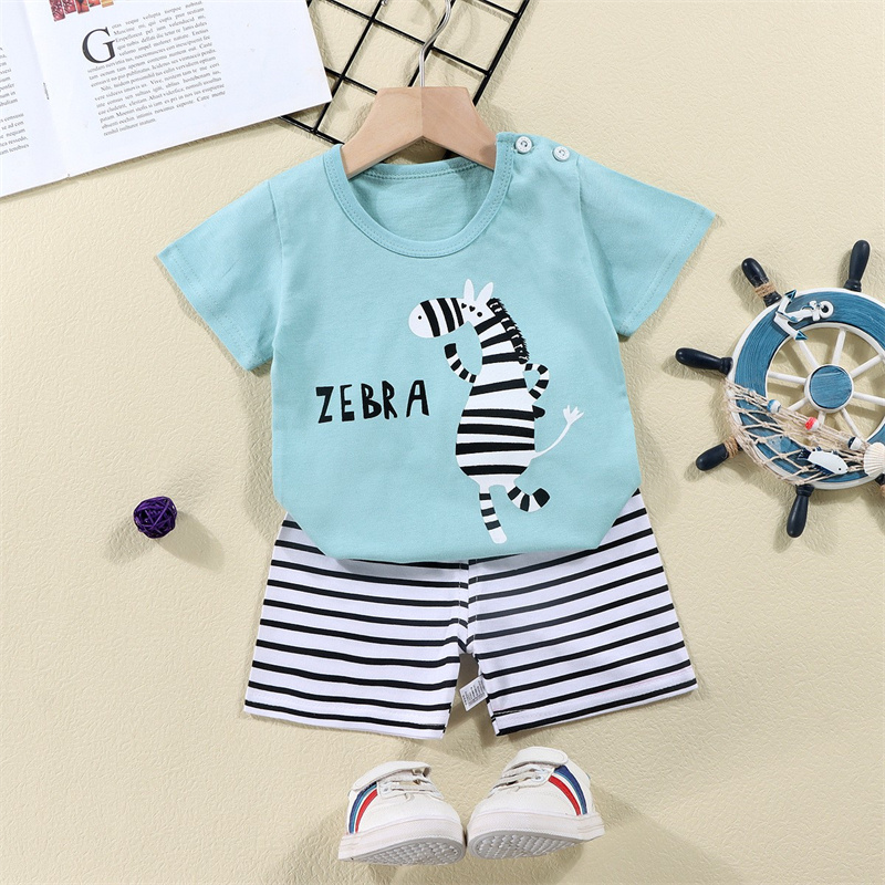 Conjunto de agasalho de algodã - Summer Clothing For Baby Boy avaliação e preço
