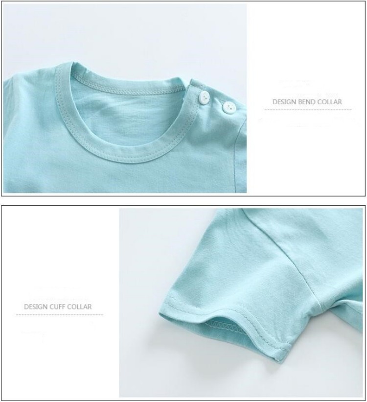 Conjunto de agasalho de algodã - Summer Clothing For Baby Boy avaliação e preço