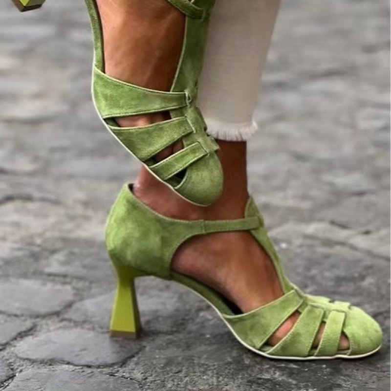 Sandálias Femininas Verdes de  - Summer Clothing Modest avaliação e preço