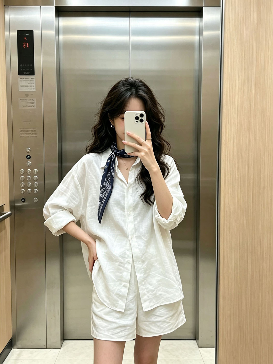 Conjunto de Camisa Branca Esti - Summer Clothing Old Money avaliação e preço