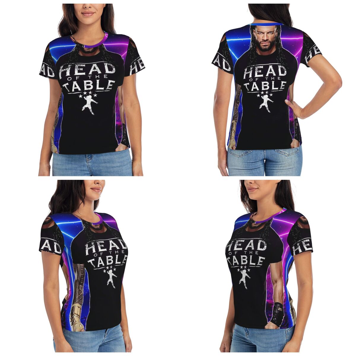 Camiseta de Luta Livre Roman R - Summer Reign Clothing avaliação e preço