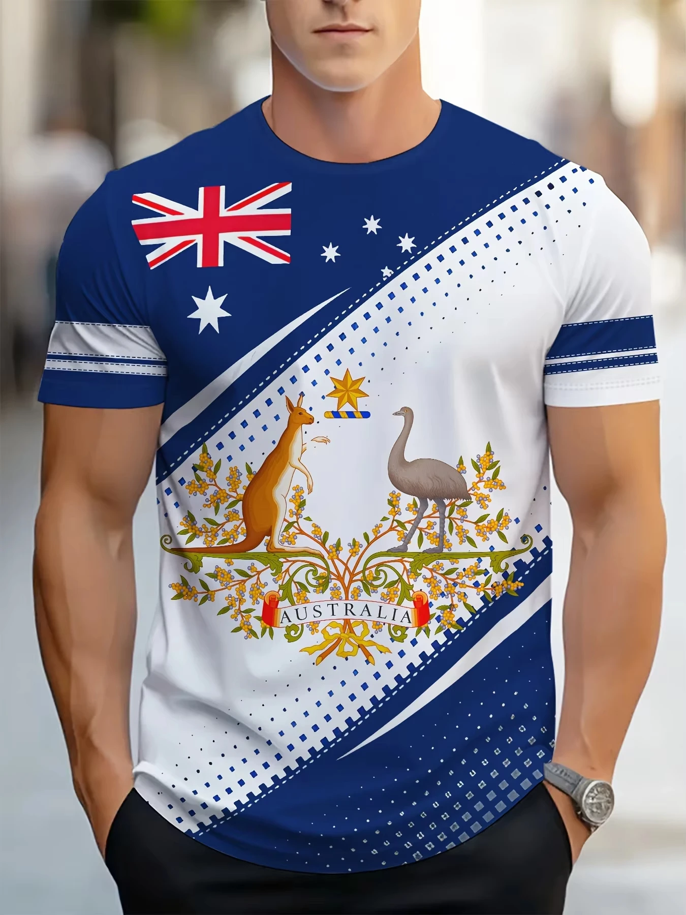 Camisetas masculinas austrália - Summer Clothing Women Australia avaliação e preço