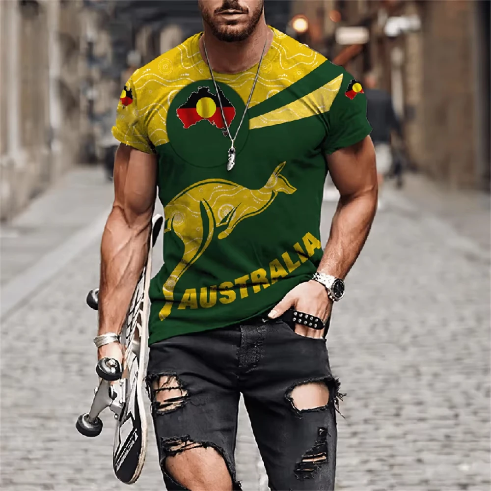 Camisetas masculinas austrália - Summer Clothing Women Australia avaliação e preço