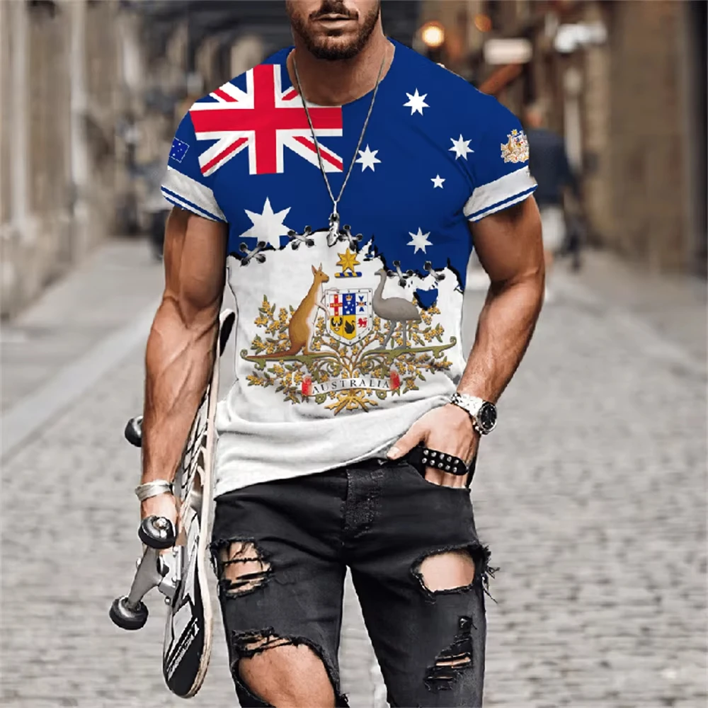 Camisetas masculinas austrália - Summer Clothing Women Australia avaliação e preço