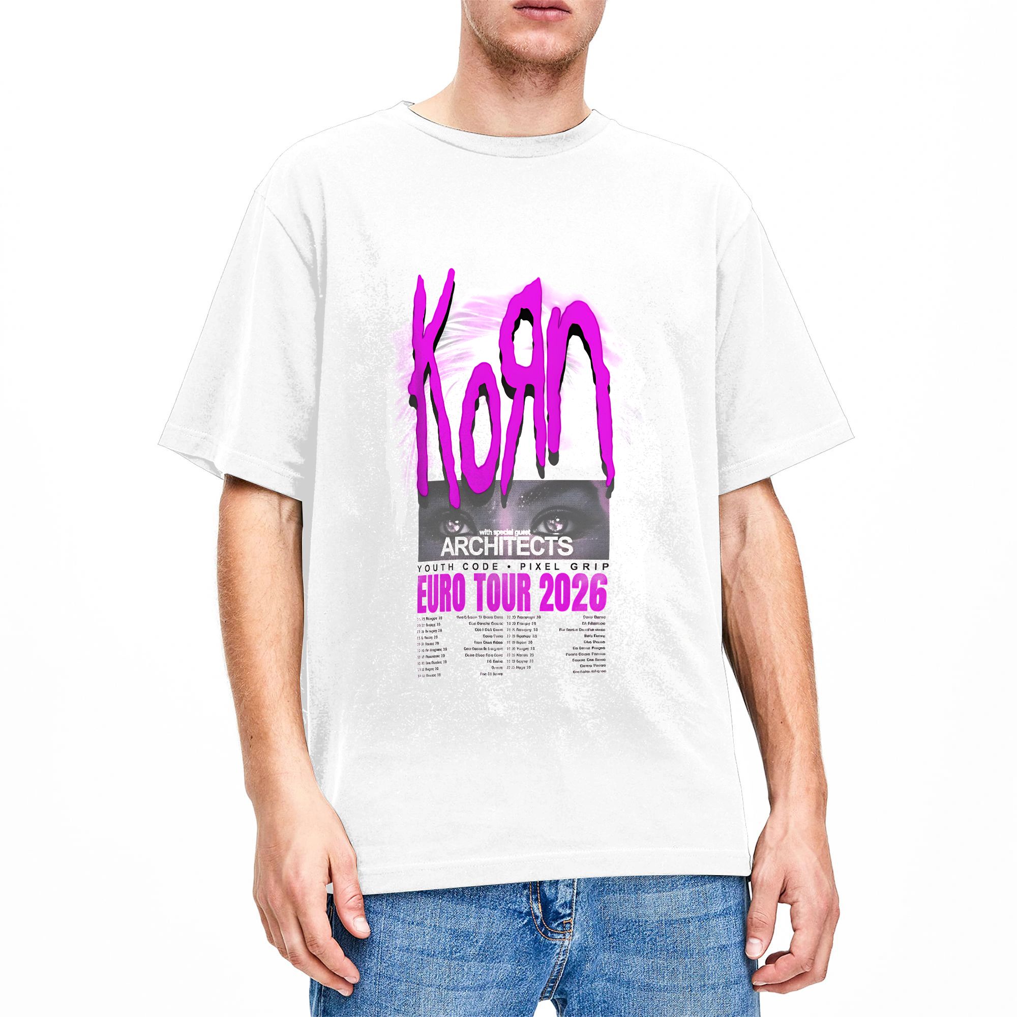 Camiseta Korn Europa e Reino U - Summer Clothing Uk avaliação e preço