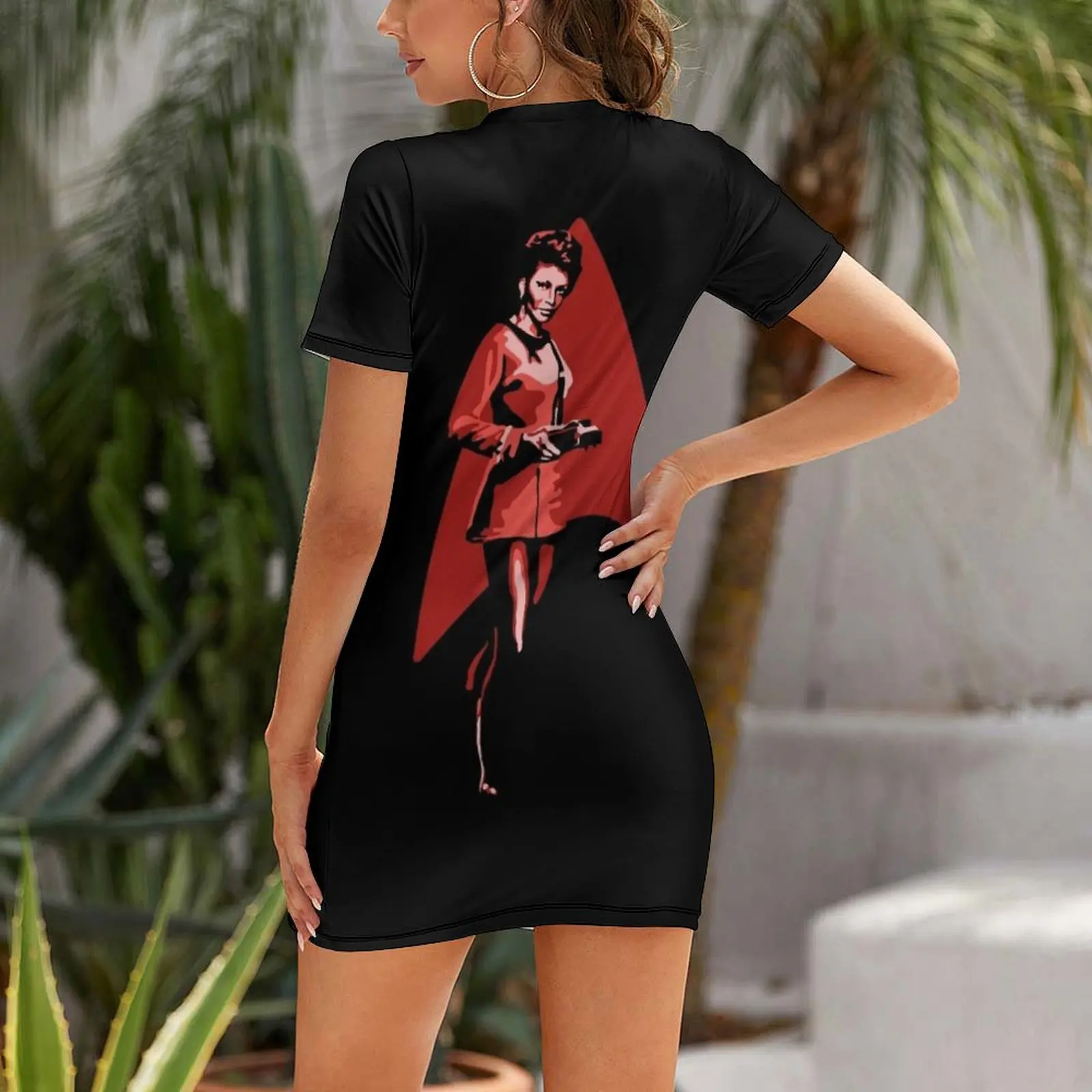 Vestido de Manga Curta Star Tr - Summer Clothing Trends 2025 Women'S avaliação e preço