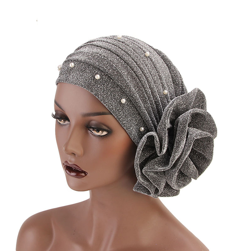 Verão beading flor turbante fe - Summer Clothing Hijab avaliação e preço