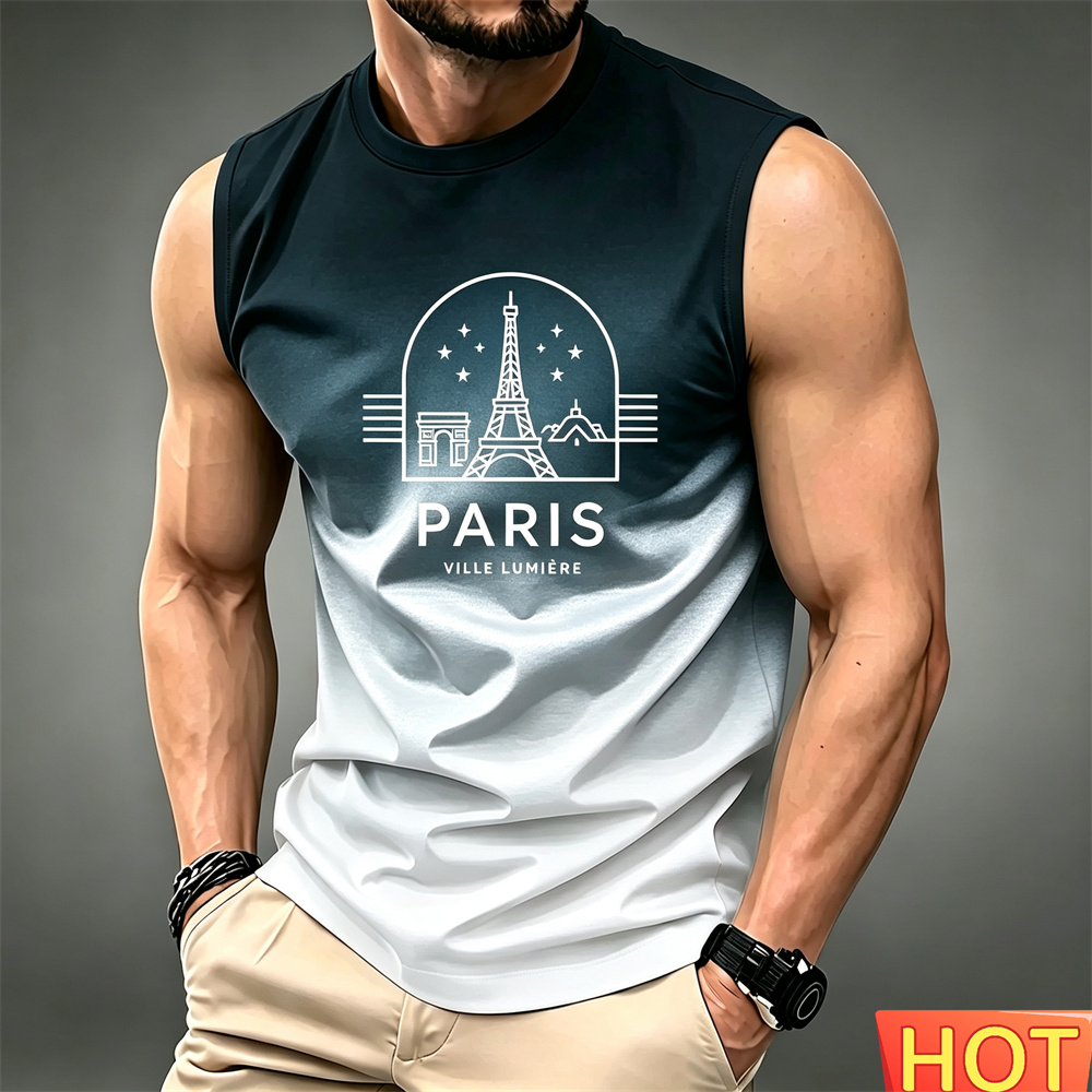Camiseta masculina de verão se - Summer Clothing In Paris avaliação e preço