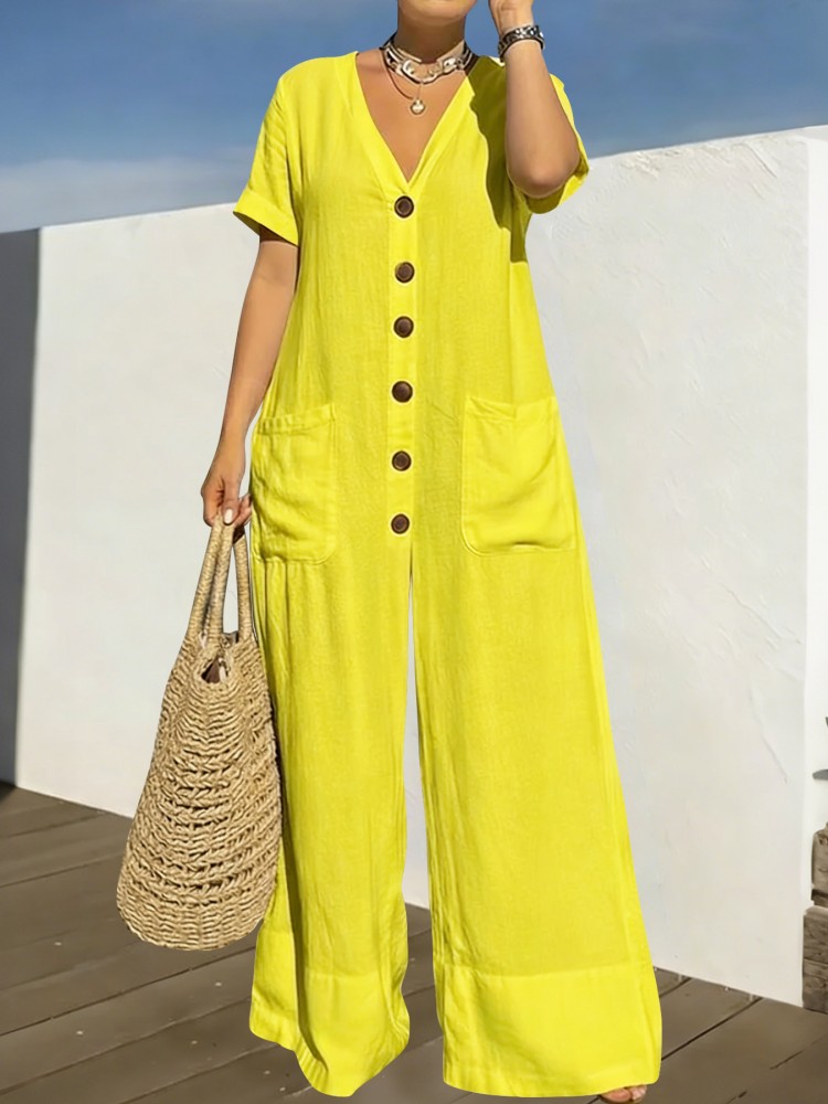 Macacão Feminino Plus Size Azu - Summer Clothing Bundle avaliação e preço