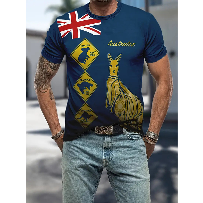 Austrália camisetas gráficas m - Summer Clothing Women Australia avaliação e preço