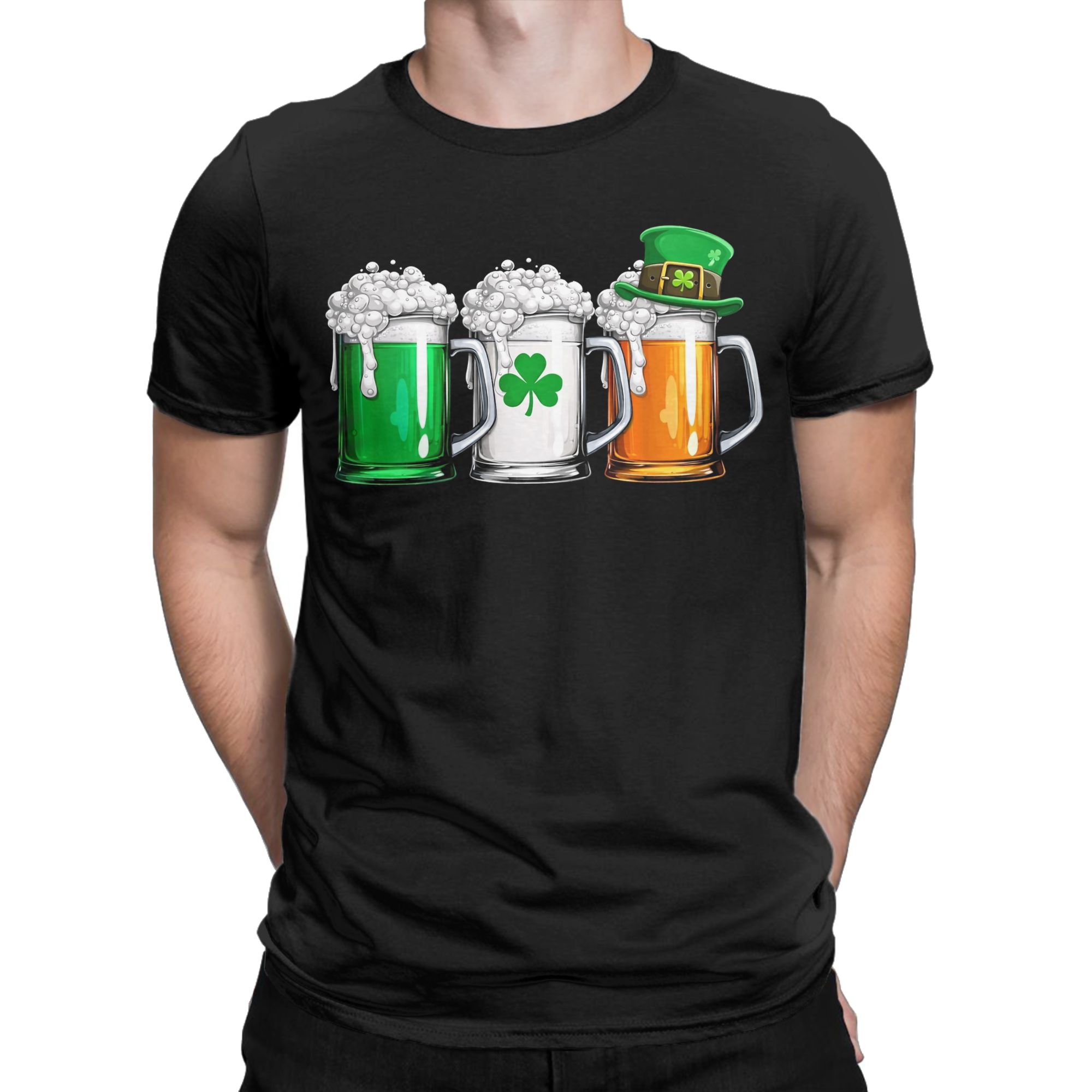 Camisetas Masculinas de Algodã - Ireland Summer Clothing avaliação e preço