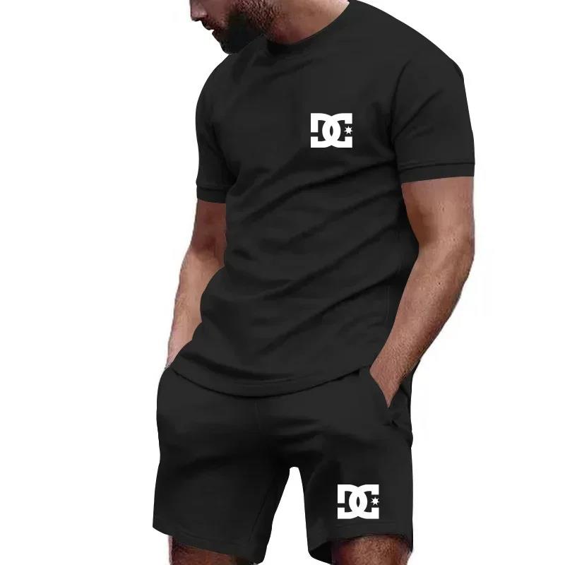 Conjunto de verão masculino co - Summer Clothing Essentials avaliação e preço