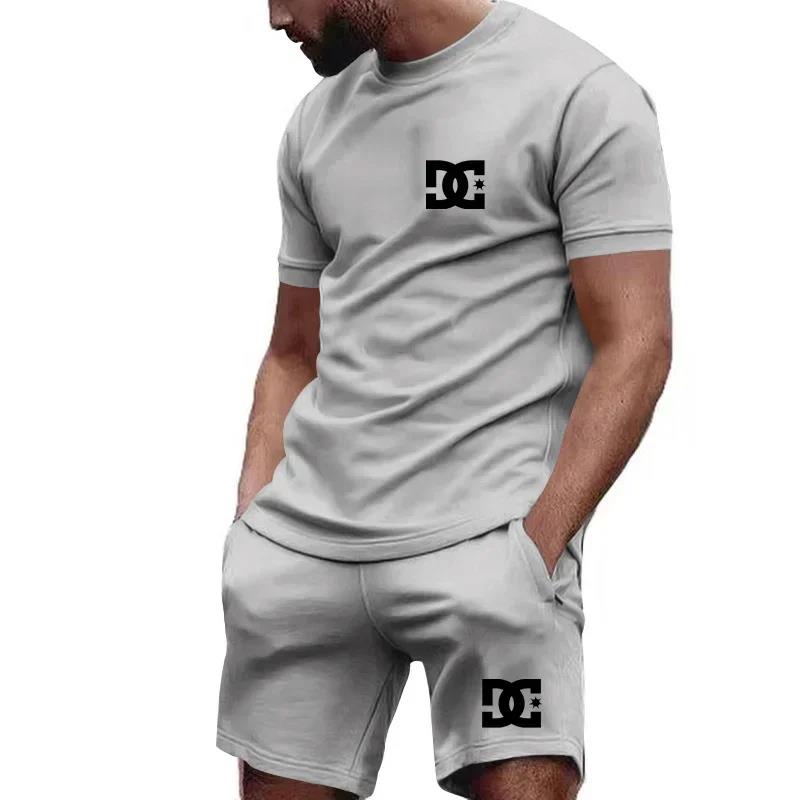 Conjunto de verão masculino co - Summer Clothing Essentials avaliação e preço