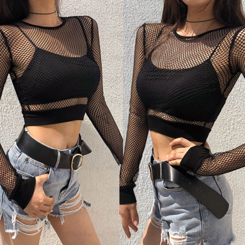 Sexy preto oco para fora malha - Summer Clothing Old Money avaliação e preço