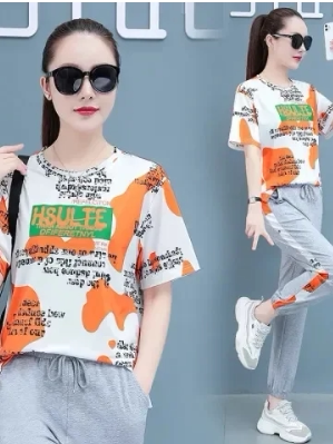Conjunto Feminino Plus Size de - Summer Clothing Tagline avaliação e preço