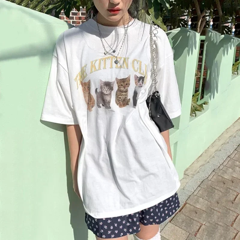 Camiseta Gráfica Kawaii 'The K - Summer Grunge Clothing avaliação e preço
